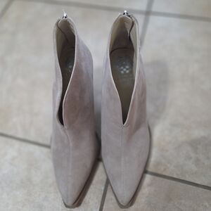 Vince Camuto Taupe Ankle Booties